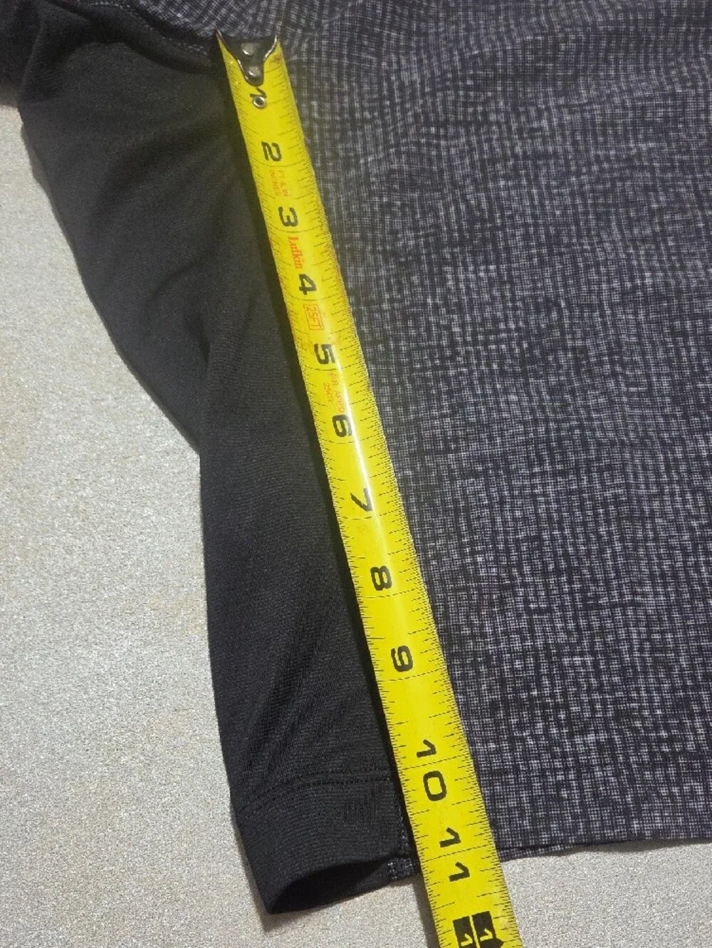 lululemon athletica Men's Heathered Charcoal and Black Athletic Shorts